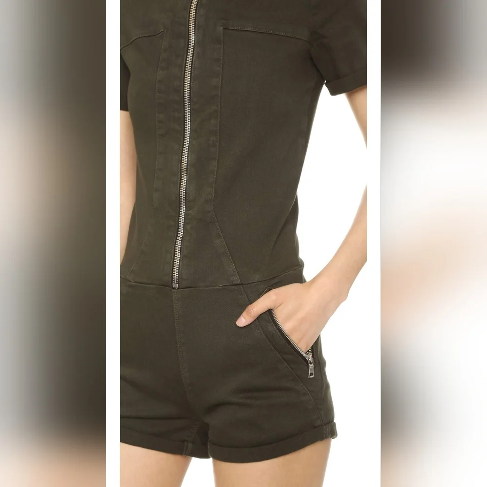 NWT RtA Raphael zip front romper - Picture 12 of 16